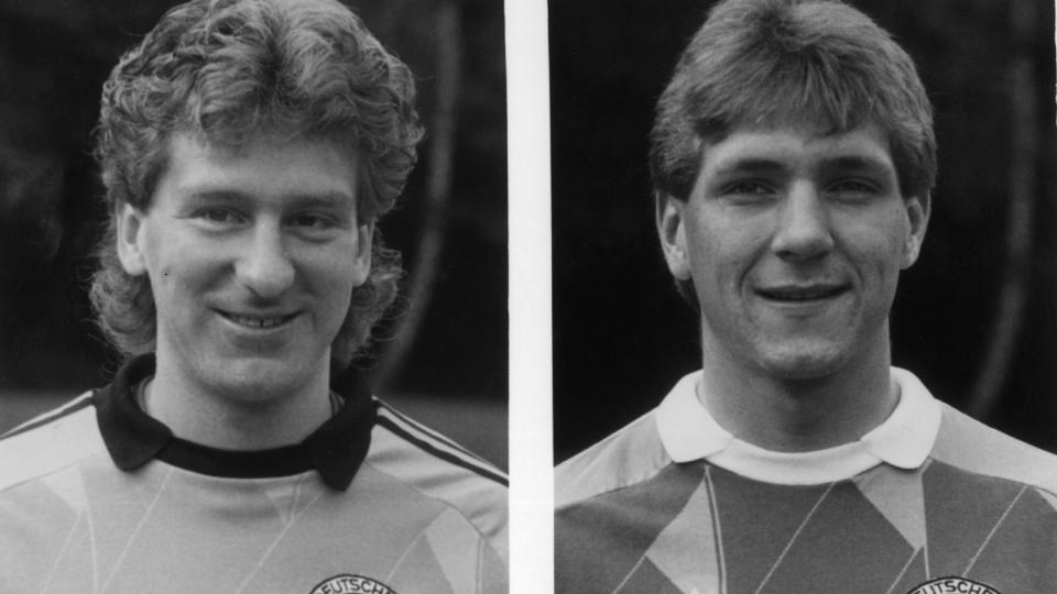 Bei der EM 1988 war noch Eike Immel (links) die deutsche Nummer1, danach setzte Franz Beckenbauer auf den jungen Bodo Illgner und Immel erklärte seinen Rücktritt aus der Nationalmannschaft. (Bild: Getty Images)