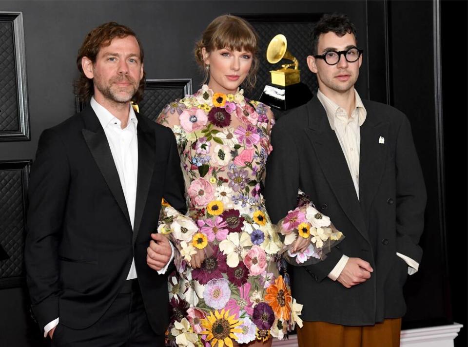 Taylor Swift, Jack Antonoff, Aaron Dessner, 2021 Grammy Awards