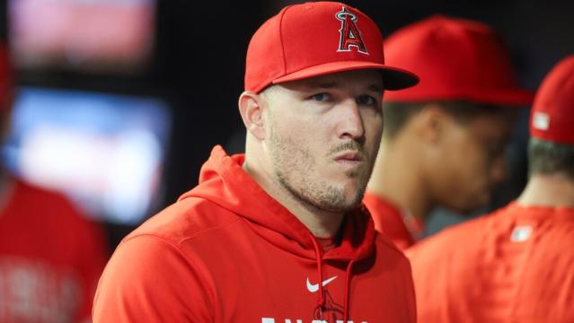 Los Angeles Angels - If you mustache us why Mike Trout is sporting