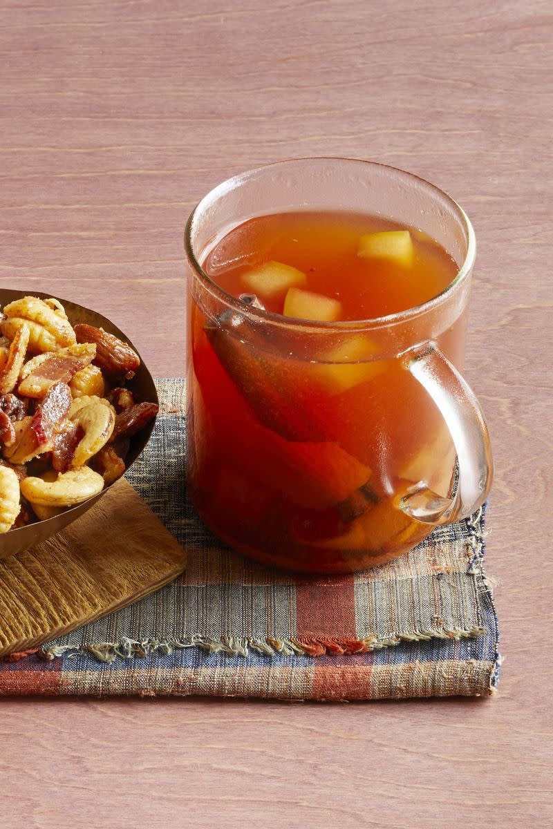 Mulled Cider With Bourbon