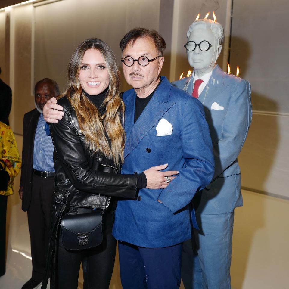 Heidi Klum and Michael Chow