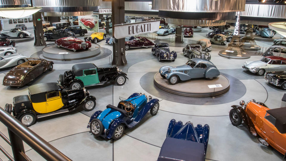 The Mullin Automotive Museum.
