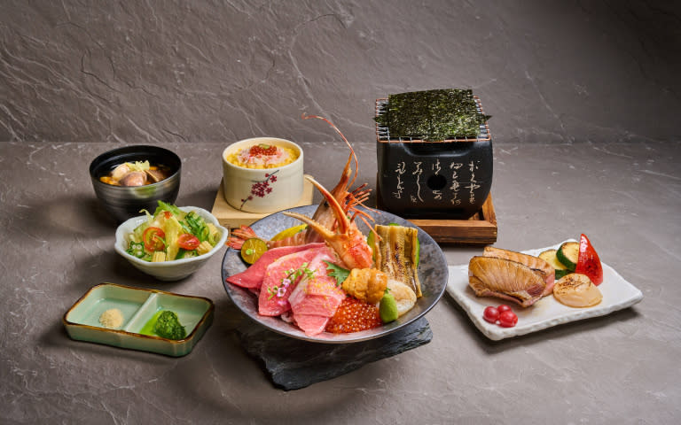此次「日本橋海鮮丼辻半」將於4/25推出台灣獨家的黑鮪魚祭新品「極上·日本黑鮪魚丼」及「炙烤鮪魚腹排御膳」！（圖／業者提供）
