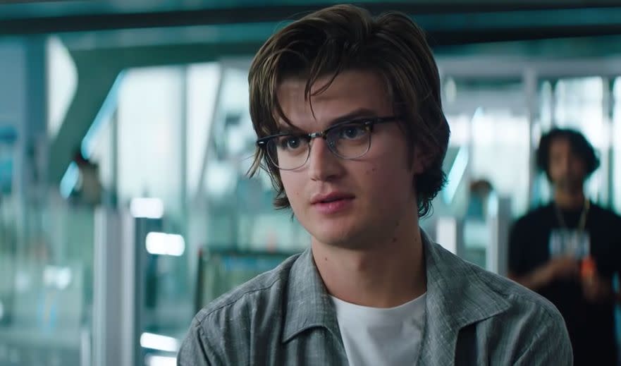 A still of Joe Keery in the trailer for "Free Guy." (Photo: Free Guy)