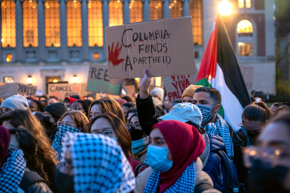 Pro-Palestinian Rally Held On Columbia University Campus (Spencer Platt / Getty Images)
