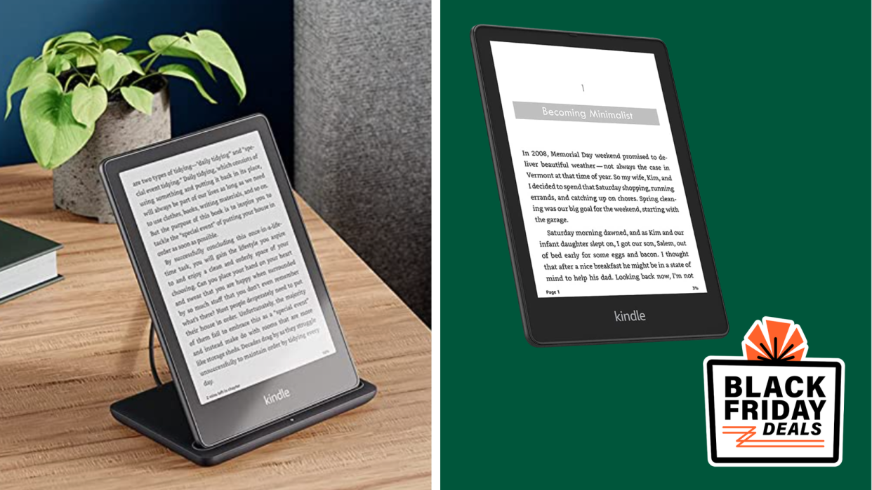 Save $60 on a Kindle Paperwhite Signature Edition during Amazon's Cyber Monday sale days.