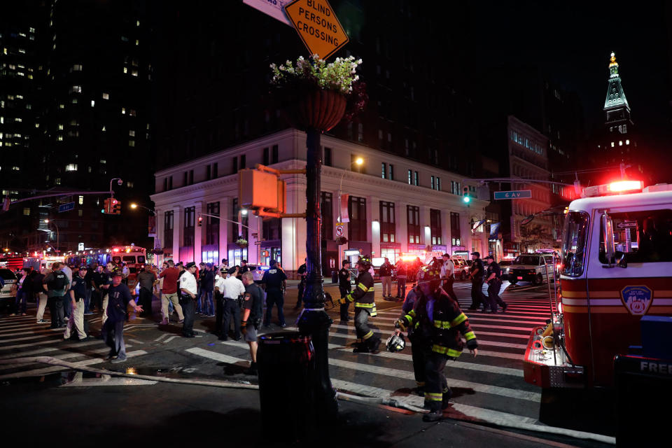 Explosion in New York City’s Chelsea neighborhood