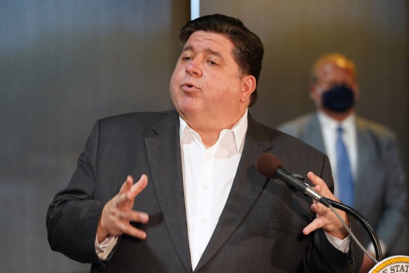 Illinois Gov. J.B. Pritzker has launched a national nonprofit focusing on abortion rights and battling what he says is "extremism" in America. File Photo by Bill Greenblatt/UPI