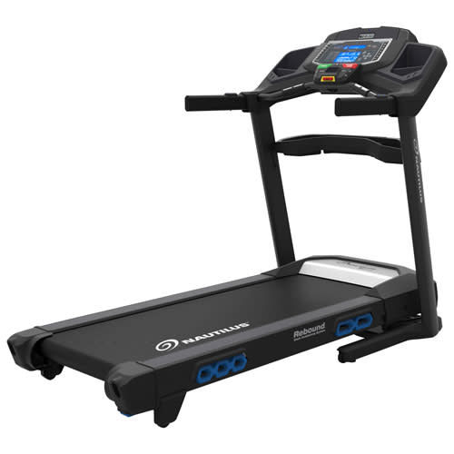 Nautilus T618 Folding Treadmill. Image via Best Buy Canada.