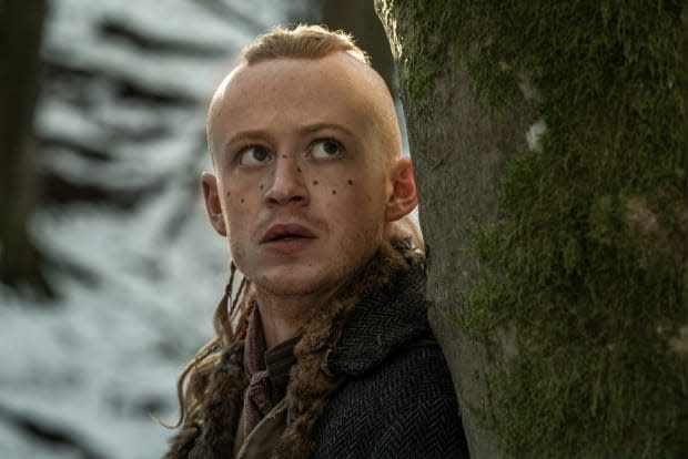 John Bell as young Ian Fraser in "Outlander"<p>STARZ</p>