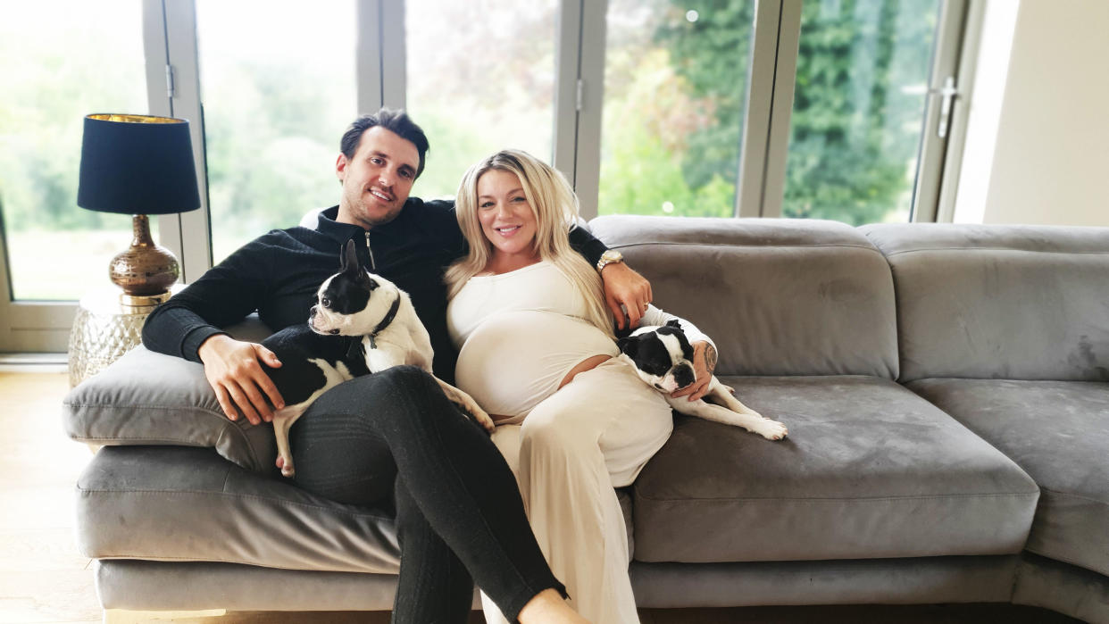 Sheridan Smith and fiance Jamie Horn are loving family life. (ITV)