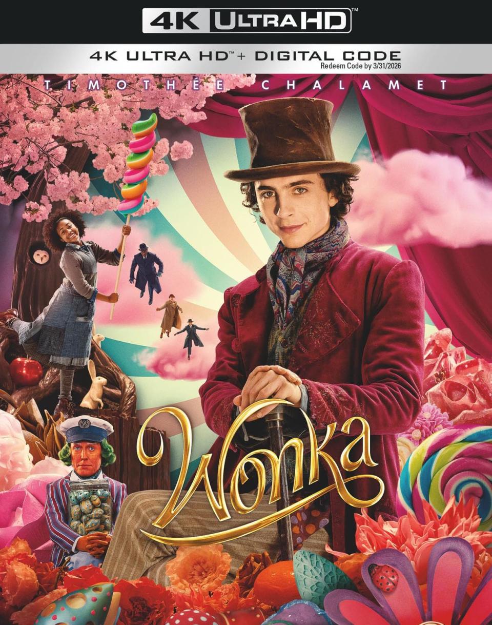 DVD cover of Wonka