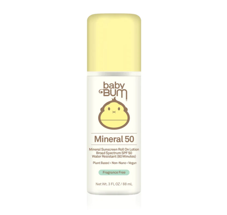 Baby Bum Mineral SPF 50 Sunscreen Roll-On Lotion