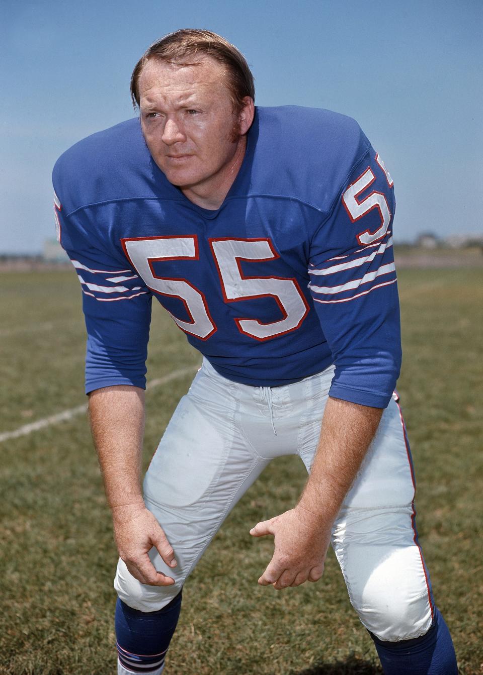Paul Maguire played seven seasons in Buffalo as a punter and linebacker before retiring in 1970.