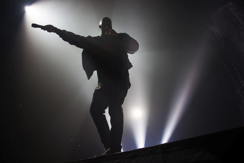 Drake performs in concert as part of the Summer Sixteen Tour at Madison Square Garden on Aug. 5, 2016, in New York. In the five decades since hip-hop emerged out of New York City, it has spread around the country and the world. And at each step there's been change and adaptation, as new, different voices came in and made it their own. Its foundations are steeped in the Black communities where it first made itself known but it's spread out until there’s no corner of the world that hasn’t been touched by it. Hip-hop has impacted everything: Art, culture, fashion, community, social justice, politics, sports, business. This year is being marked as a 50th anniversary celebration. (Photo by Charles Sykes/Invision/AP)