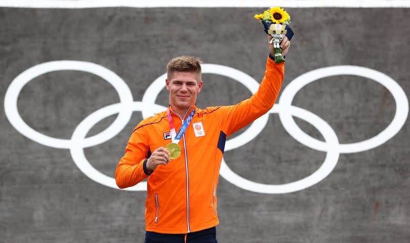 BMX Racing - Men's Individual - Medal Ceremony