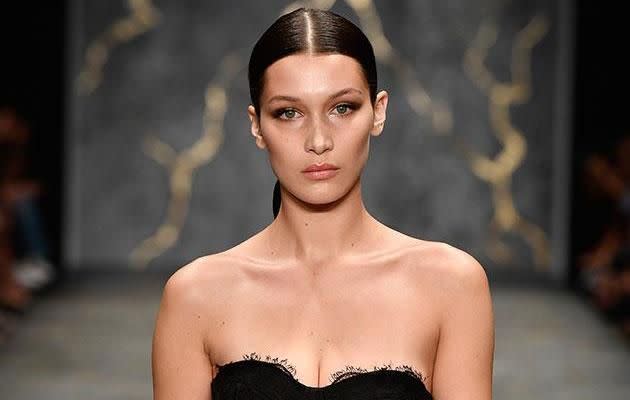 Bella Hadid steps out at Australian Fashion Week. Getty