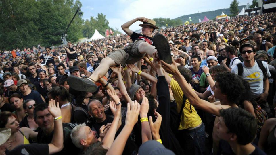 Les Eurockéennes de Belfort. - SEBASTIEN BOZON / AFP