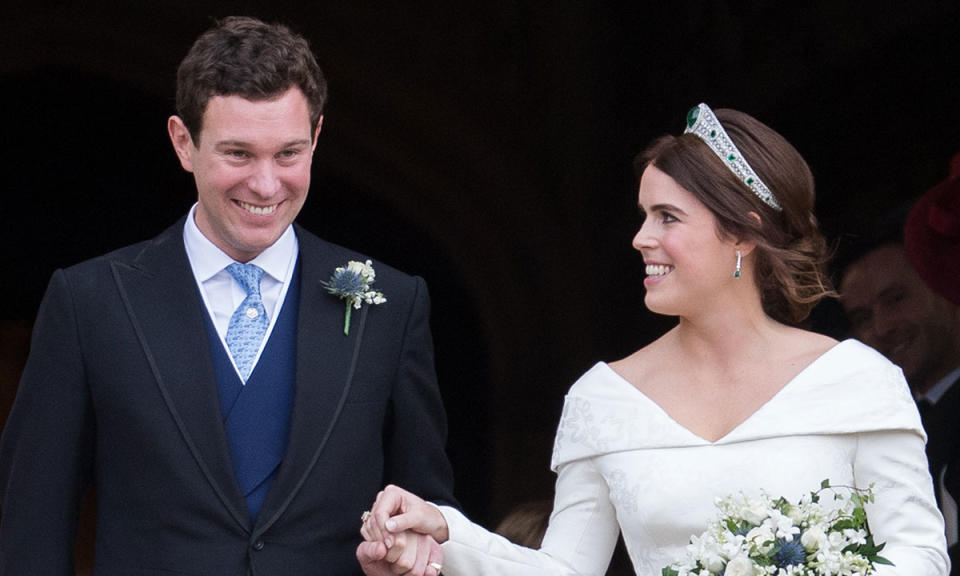 Princess Eugenie and her husband Jack Brooksbank are celebrating a huge milestone. It's been one year since the couple, who tied the knot on 12 October, announced their engagement to the world. To mark the milestone, 28-year-old Eugenie shared a throwback picture from the day of the announcement on Instagram. "#tbt to exactly this day last year - Jack and I announced our engagement. What a year it’s been since then and how exciting for 2019," the caption read. > > > > > > > > > > > View this post on Instagram > > > > > > > > > > > > > > > > > > > > #tbt to exactly this day last year - Jack and I announced our engagement. What a year it’s been since then and how exciting for 2019. > > A post shared by Princess Eugenie (@princesseugenie) on Jan 22, 2019 at 4:13am PST The happy announcement was made by Eugenie's father Prince Andrew, who shared the news on Twitter. Following the news of the engagement, an official photograph of the couple was released by Buckingham Palace. During their TV appearance on The One Show, the couple revealed Jack popped the question while they were on holiday in Nicaragua. Beaming with delight, Eugenie shared: "The lake was so beautiful, it was a special light and I even said 'this is an incredible moment' and then he popped the question, which was really surprising even though we had been together seven years. It was the perfect moment because we knew it was going to end up this way." She added: "I was over the moon, crying." MORE: Prince Harry and Meghan Markle's royal baby: the due date, the gender and more revealed Loading the player... Nine months later, Eugenie and Jack married at St George's Chapel in Windsor on 12 October - the second royal wedding of the year. The happy couple exchanged vows in front of the royal family and their celebrity friends, including Kate Moss, Cara Delevingne and Ayda Field and Robbie Williams - whose daughter Teddy made her public debut as one of Eugenie's bridesmaids. Eugenie and Jack first met while skiing at the royal hotspot Verbier in Switzerland back in 2010, and were introduced by mutual friends. They returned to the resort for a ski holiday with his future father-in-law, Prince Andrew, in January 2015. RECOMMENDED: Why the Queen doesn't own a license and doesn't need one to drive Make sure you never miss a ROYAL story! Sign up to our newsletter to get all of our celebrity, royal and lifestyle news delivered directly to your inbox.