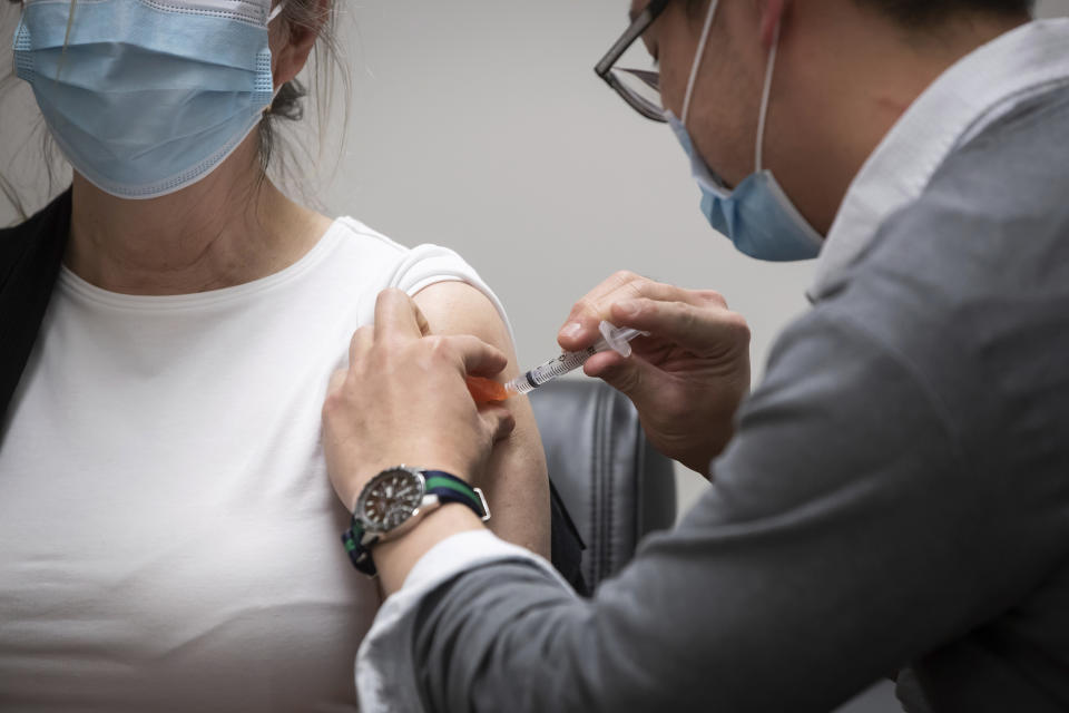 AstraZeneca vaccine has come under increasing pressure after reports it may cause blood clots in some recipients. Photo: Darryl Dyck/The Canadian Press via AP