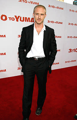 Ben Foster at the Los Angeles premiere of Lionsgate Films' 3:10 to Yuma