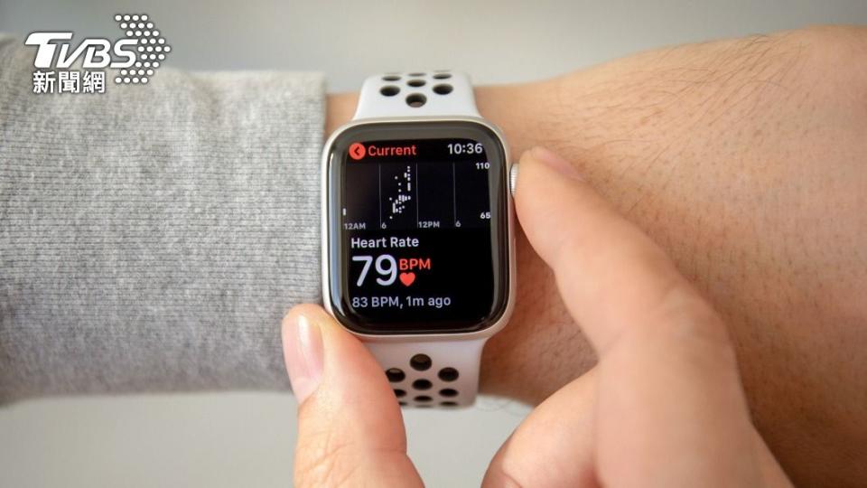蘋果傳正在開發2款與Apple Watch有關的健康類應用新功能。（示意圖／達志影像Shutterstock）