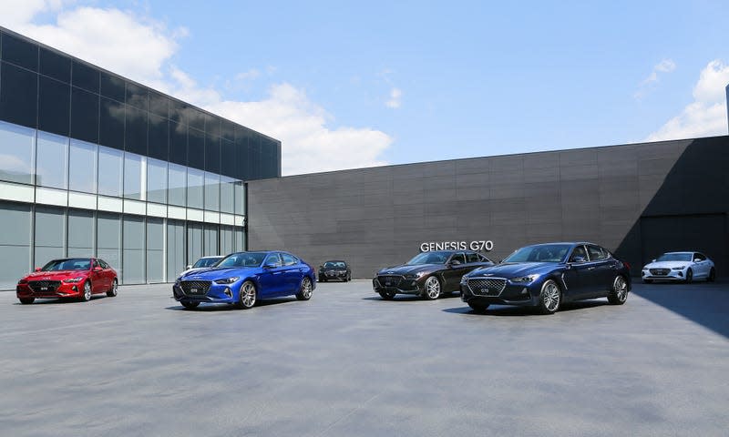 2018 Genesis G70 Lineup - Image: Genesis