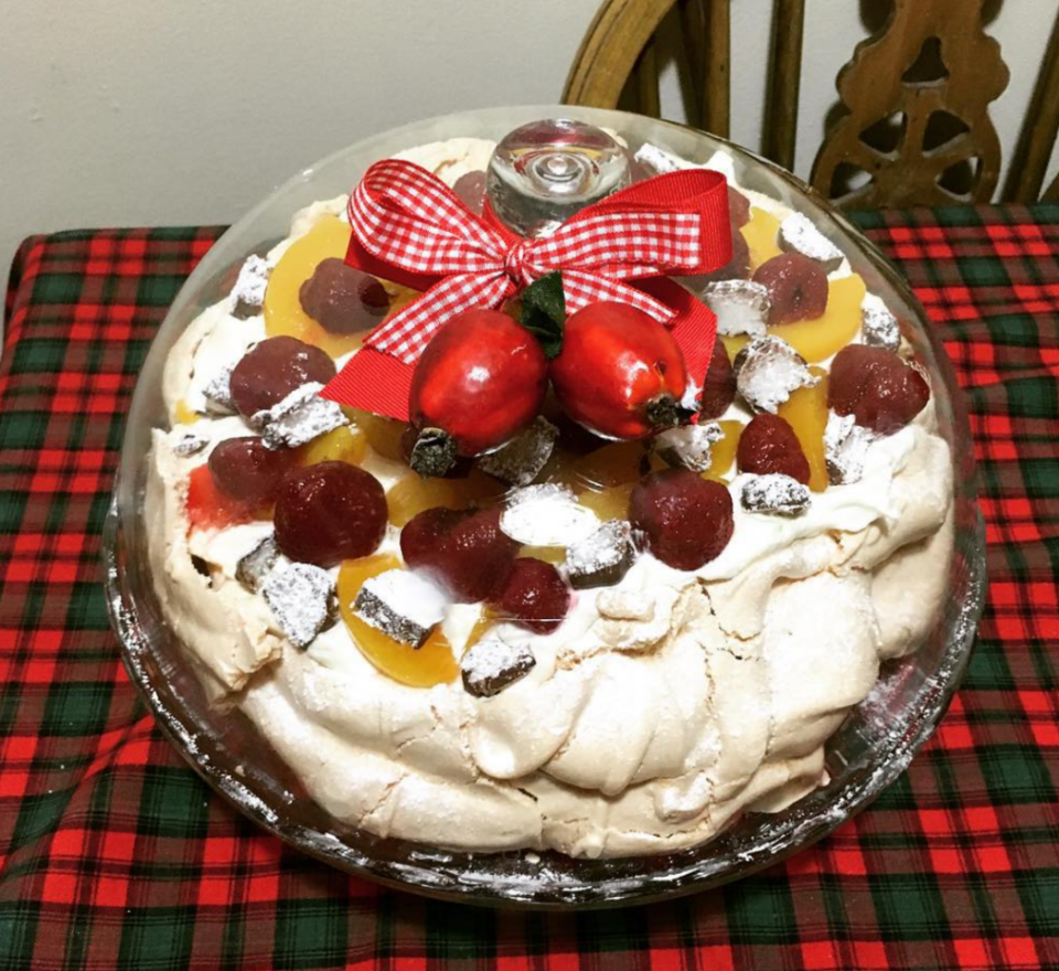 La Pavlova festive