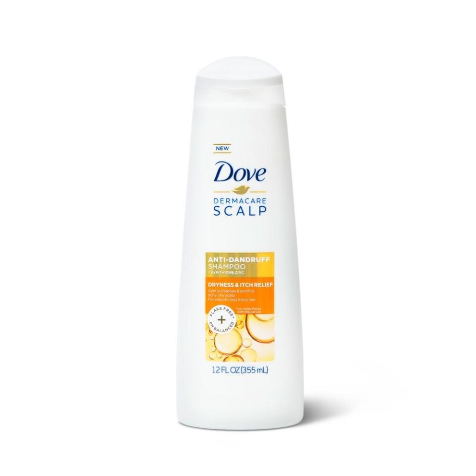 dermatologist-recommended shampoos for hair loss: Dove Dermacare Scalp Anti-Dandruff Shampoo Dryness and Itch Relief