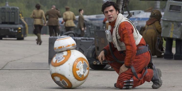 Werden wir sehr viel mehr von Poe und BB-8 sehen? Das ist ziemlich wahrscheinlich – Bild: Lucasfilm