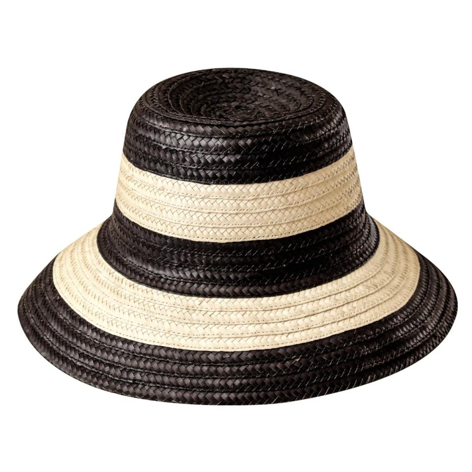 <p><a href="https://go.redirectingat.com?id=74968X1596630&url=https%3A%2F%2Fwww.wolfandbadger.com%2Fus%2Fnona-striped-bucket-palm-straw-hat-in-black-and-natural%2F&sref=https%3A%2F%2Fwww.harpersbazaar.com%2Ffashion%2Ftrends%2Fg39273677%2Fbest-sun-hats-for-women%2F" rel="nofollow noopener" target="_blank" data-ylk="slk:Shop Now;elm:context_link;itc:0;sec:content-canvas" class="link ">Shop Now</a></p><p>Nona Striped Bucket Palm Straw Hat</p><p>$80.00</p><p>wolfandbadger.com</p>