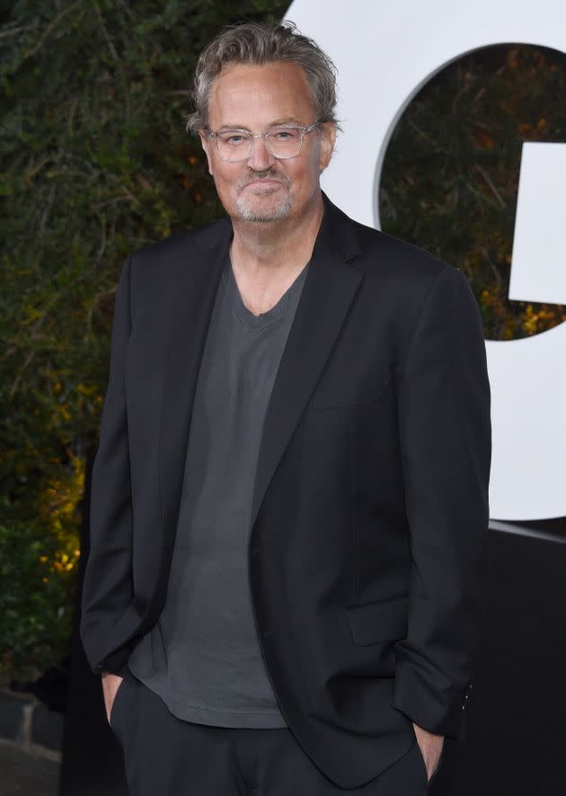 Matthew Perry at the GQ Men Of The Year awards last yea