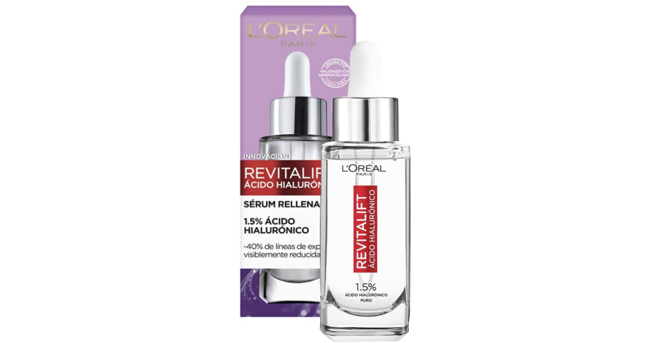 L'Oreal Paris Serum Facial Anti Arrugas Acido Hialuronico Revitalift L'Oreal Paris/Amazon.com.mx