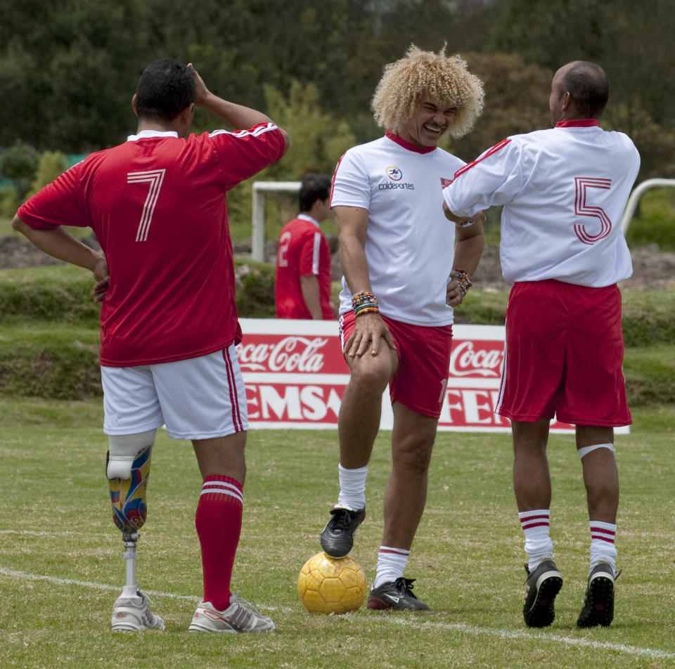 Carlos Valderrama was Simba even before Simba was Simba. He is living proof that a person can be anything they want to be. He obviously wanted to be a lion...