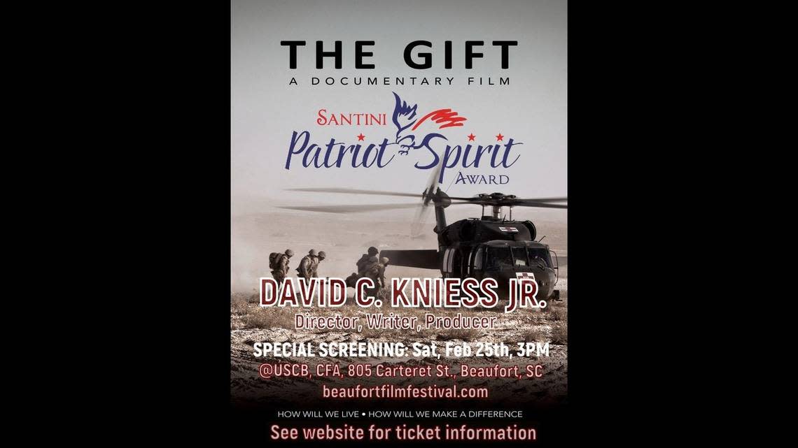 “The Gift” is a documentary about Medal of Honor recipient Cpl. Jason L. Dunham and the Marines of Kilo Company, 3rd Battalion, 7th Marines. Dunham died after he threw his body over a grenade, shielding other Marines from the blast, in Iraq in 2004. Dunham went through boot camp at Parris Island.