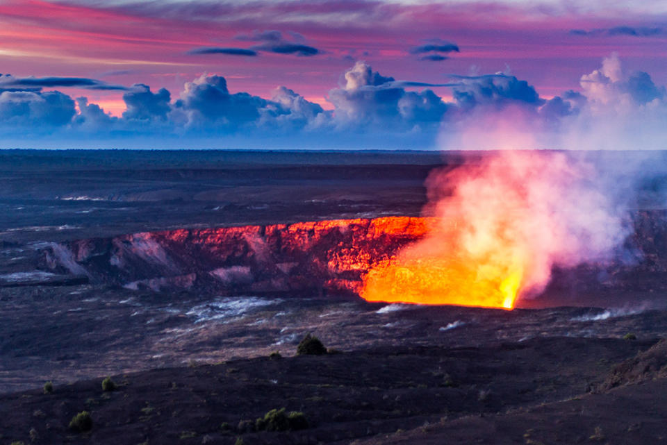 Kilauea Volcano last erupted in 2018. (Photo: Getty)