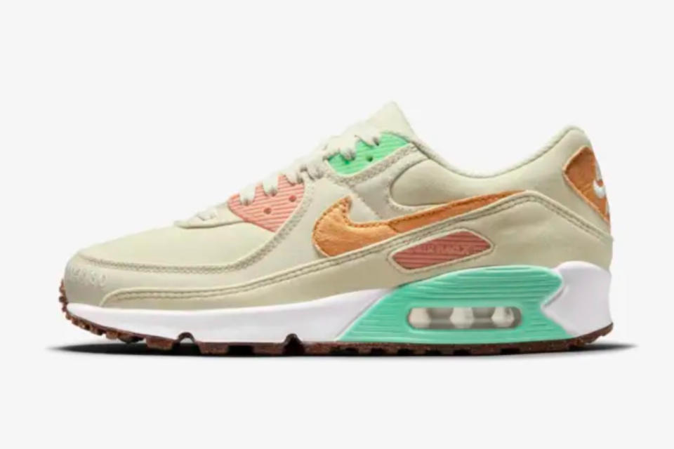 Women’s Nike Air Max 90 “Happy Pineapple.”