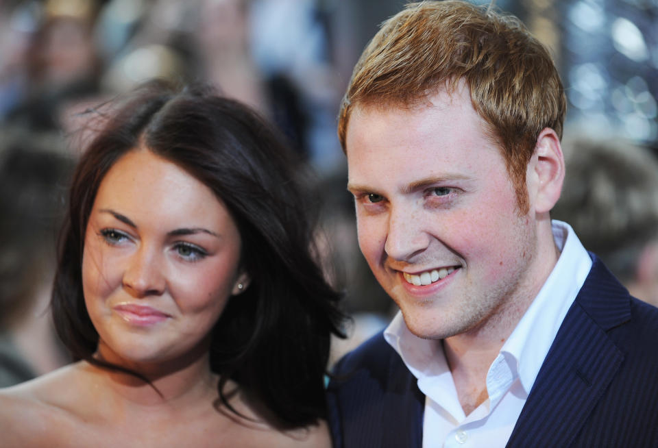 LONDON - MAY 03:  Lacey Turner and Charlie Clements arrive for the British Soap Awards 2008 at BBC Television Centre on May 3, 2008 in London, England.  (Photo by Gareth Cattermole/Getty Images)