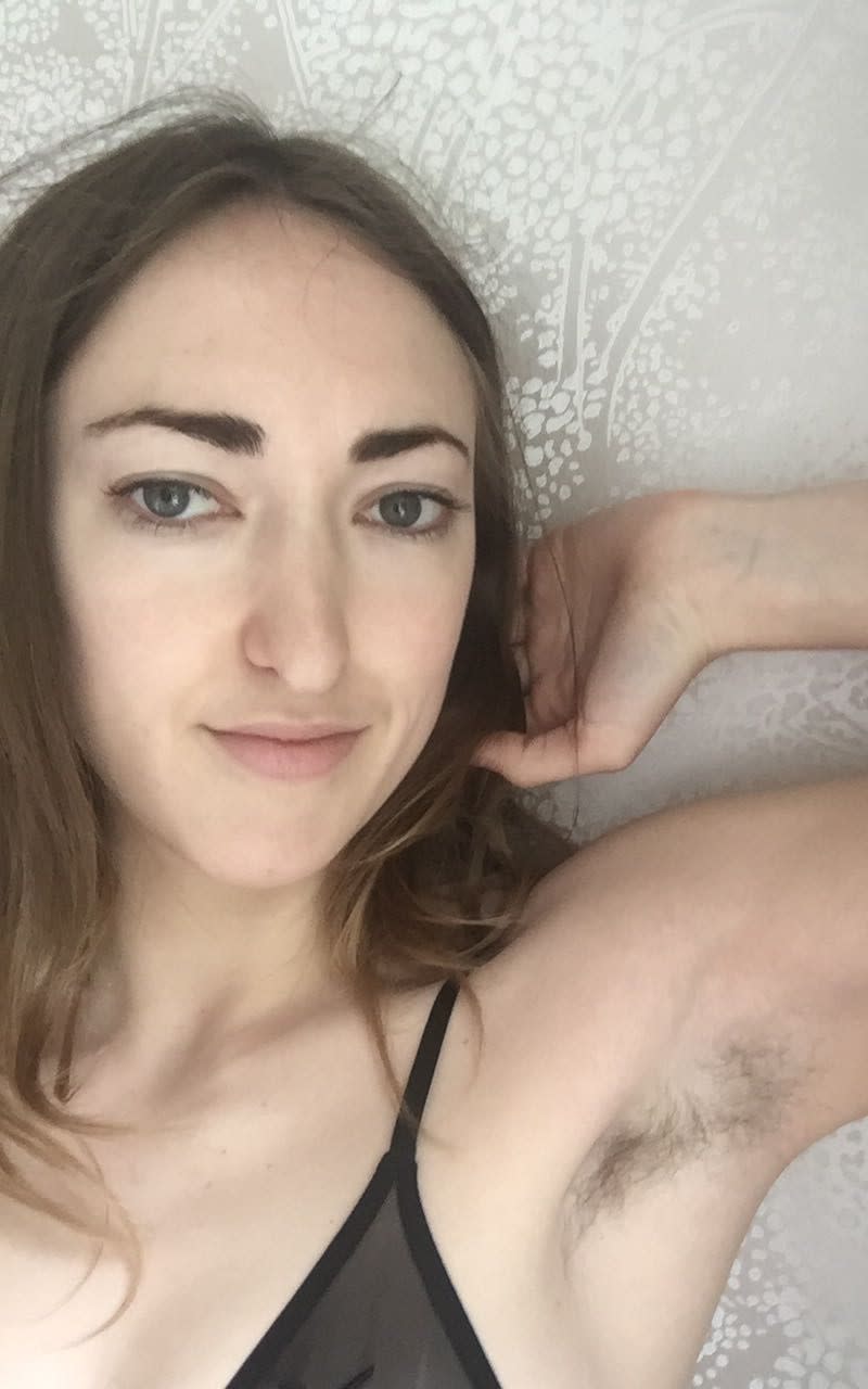 Daisy Walker gave up shaving because she realised she was doing it for the benefit of others - Credit: Daisy Walker