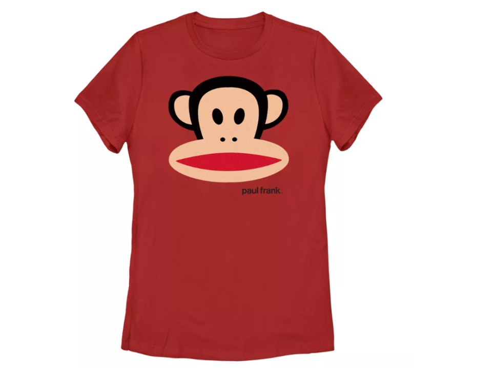 a Paul Frank shirt