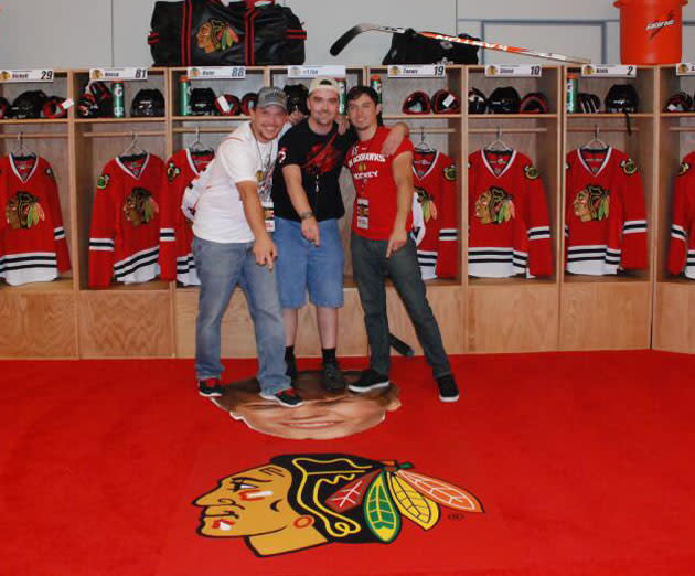 Team Turf Mat - Blackhawks