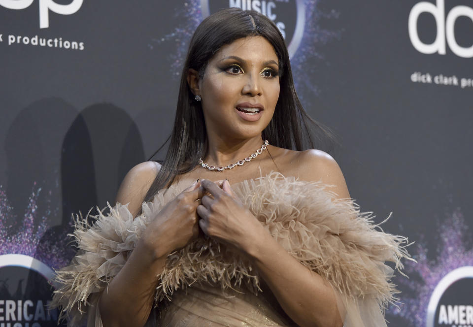 Toni Braxton at the American Music Awards in 2019. - Credit: Jordan Strauss/Invision/AP