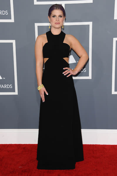 <b>Kelly Osbourne </b><br><br>The Fashion Police host looked amazing in a cut-out Paule Ka frock.