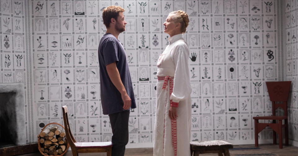 Jack Reynor strips off in Midsommar (Credit: A24)