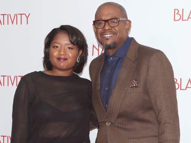 <p>Jim Spellman/WireImage</p> Sonnet Whitaker and actor Forest Whitaker attend the "Black Nativity" premiere on November 18, 2013 in New York City.