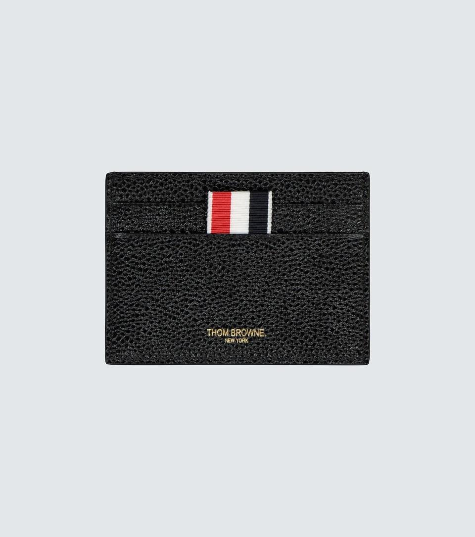 Thom Browne Leather cardholder. (PHOTO: MyTheresa)