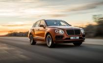 <p>That's monstrous, yet not enough to outgun the company's <a rel="nofollow noopener" href="https://www.caranddriver.com/bentley/mulsanne-speed" target="_blank" data-ylk="slk:Mulsanne Speed;elm:context_link;itc:0;sec:content-canvas" class="link ">Mulsanne Speed</a> (190 mph), <a rel="nofollow noopener" href="https://www.caranddriver.com/news/a15346192/202-mph-spur-new-flying-spur-w12-s-is-fastest-bentley-sedan-ever/" target="_blank" data-ylk="slk:Flying Spur W12 S;elm:context_link;itc:0;sec:content-canvas" class="link ">Flying Spur W12 S</a> (202 mph), or <a rel="nofollow noopener" href="https://www.caranddriver.com/bentley/continental-gt" target="_blank" data-ylk="slk:Continental GT;elm:context_link;itc:0;sec:content-canvas" class="link ">Continental GT </a>(207 mph).</p>