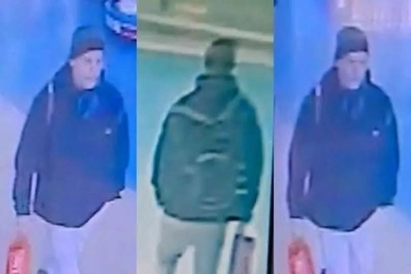 Police have released CCTV footage of the 60-year-old