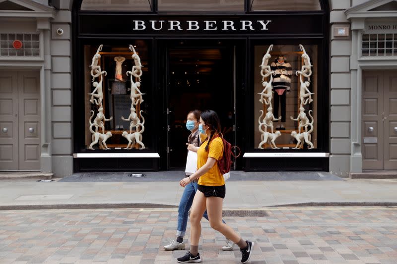 FILE PHOTO: Outbreak of the coronavirus disease (COVID-19) in London