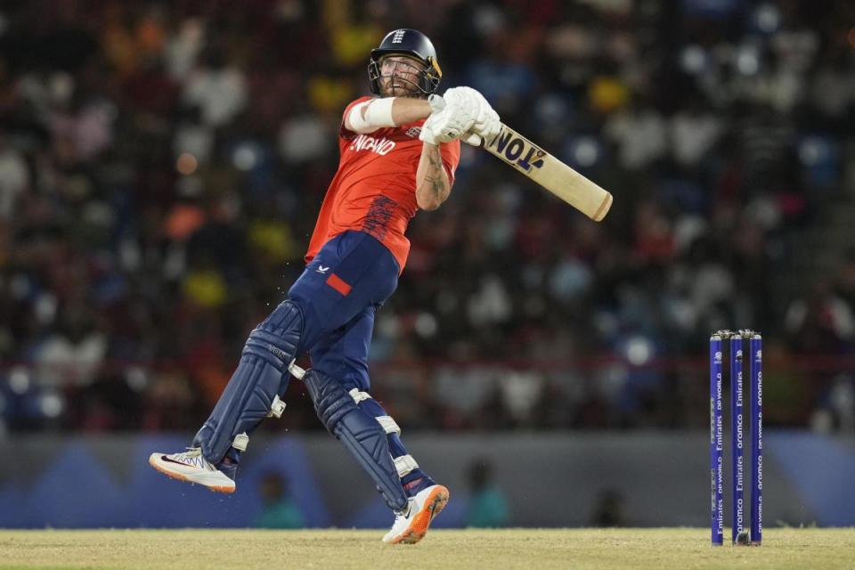 Phil Salt goes on the attack during his match-winning innings <i>(Image: AP Photo/Ramon Espinosa)</i>